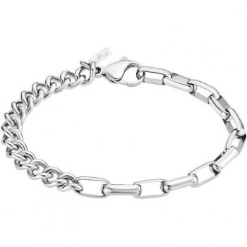 Pulsera Lotus Style Men In Black LS2304-2/1 Acero Inoxidable 316L, Hombre