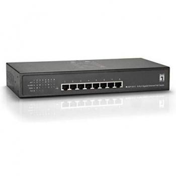 LevelOne Gep-0812w120 Switch 8 Porte Gigabit Ethernet con PoE (120 W)