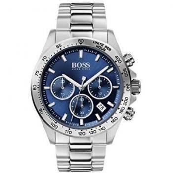 BOSS Reloj Cronógrafo de Cuarzo para hombre con Correa en Acero Inoxidable plateada