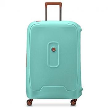 Maleta Delsey Paris Moncey 119L azul turquesa marrón