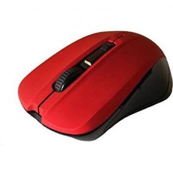 Mouse Wireless RF Alantik 6 Tasti Rosso Morbido Mesh MRF5N