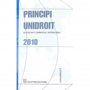 Principi unidroit dei contratti commerciali internazionali 2010