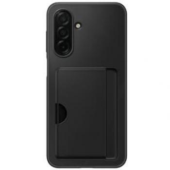 Funda Protector de Teléfono con Tarjetero Negro para Samsung Galaxy A26