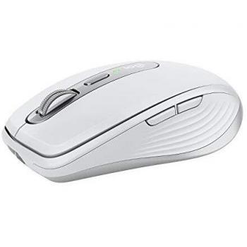 Logitech MX Anywhere 3 Wireless Mouse Compact Scroller Elettromagnetico Ergonomico Sensore 4000 DPI Pulsanti Custom USB-C Bluetooth Mac iPad Windows Linux Chrome Grigio