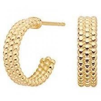 Pendientes Aro Bola Oro ITEMPORALITY SEA-200-013-UU