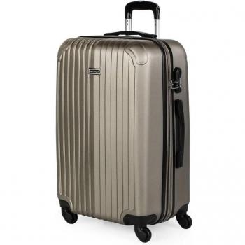 Itaca Sevron Maleta Abs Mediana, Color Champagne Bronce