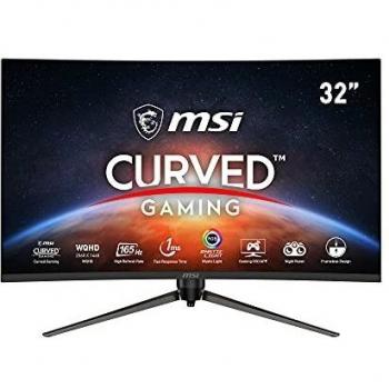 Msi Optix Curved Monitor 31.5'' 1ms Pannello VA Adaptive Sync HDR Ready Msi Gaming OSD Rgb Mystic Light 9S6-3DB45H-012