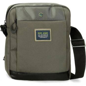 Pepe Jeans. Bandolera Leighton Porta Tablet verde
