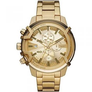 Reloj Diesel Griffed DZ4573 cronógrafo dorado para hombre