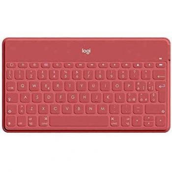 Logitech Keys-To-Go Tastiera Bluetooth, Sottile e Leggera, per iPhone, iPad, Apple TV e tutti i dispositivi iOS, Layout Italiano QWERTY