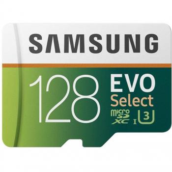 Samsung EVO Select 128 GB MicroSD con adattatore