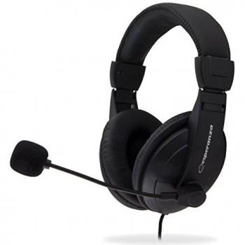 Esperanza EH103 Padiglione Auricolare Stereofonico Nero