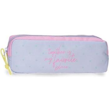 Porta todo de niña My Favourite Place con cierre de cremallera