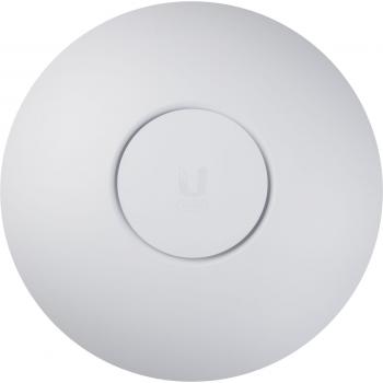 Ubiquiti u6-enterprise access point wireless tri band 2.4/5/6 ghz 4800 mbit/s 4x4 mimo 2.5gbe uplink poe 600+ dispositivi parete/soffitto