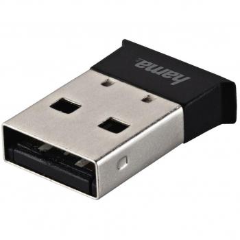 Adattatore Bluetooth V4.0 con EDR, USB 2.0, Classe 2, Nero