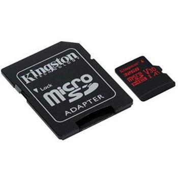 Kingston MicroSD Canvas React 32GB Nero