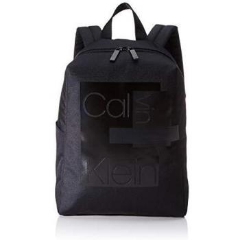 Mochila Redonda en Capas Calvin Klein, Hombre, Negro