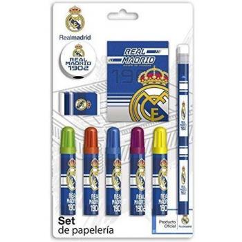Set de Papelería Real Madrid 9 Piezas