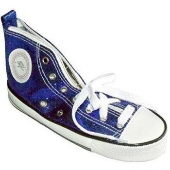 Estuche Escolar Sneaker Azul Brillante