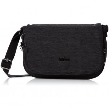 Kipling Earthbeat S, Bolso Bandolera para Mujer, Gris (Spark Graphite), 15x24x45 cm (W x H x L)