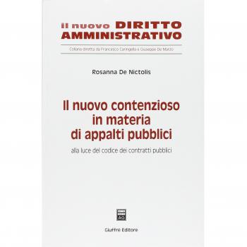 Nuovo Contenzioso In Materia Di Appalti Pubblici