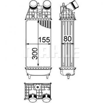 Intercooler Original MAHLE CI 210 000P