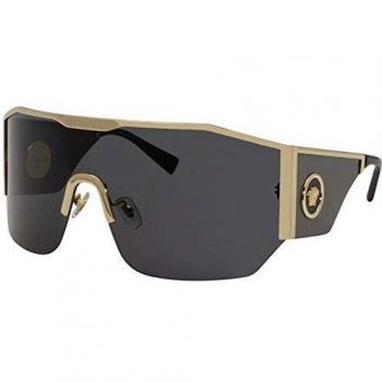 Versace 0VE2220 Gafas, Doradas/Grises Oscuros, 41/14/125 para Hombre
