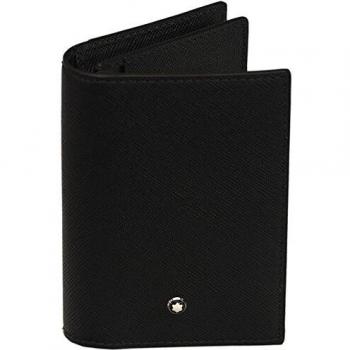Montblanc Sartorial Tarjetero de Visita, Portadocumentos Unisex Adulto, (Negro), Única
