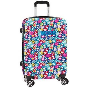 Safta Trolley Cabina 24'' Maleta con Ruedas y Candado de Seguridad Moos, Multicolor