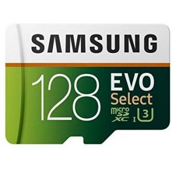 Samsung Evo Select Scheda MicroSD 128 GB – UHS‑I U3, 100 MB/s