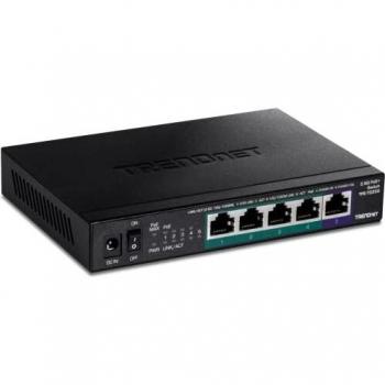 Trendnet TPE-TG350 Switch di rete non gestito 2.5G Ethernet (100/1000/2500) supporto Power over Ethernet (PoE) nero