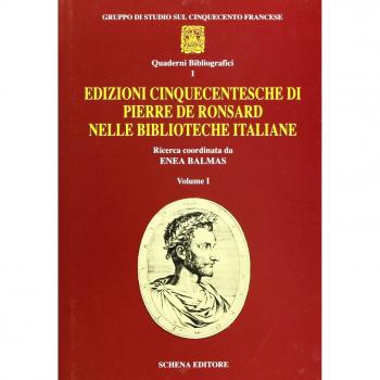 Edizioni cinquecentesche di Pierre de Ronsard nelle biblioteche italiane