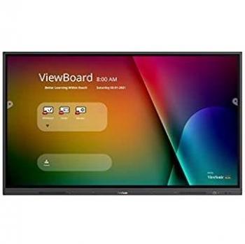 VIEWSONIC INTERACTIVE TOUCH DISPLAY 65 4K UHD VGA/HDMI 20 Touch Points, 2GB RAM / 16GB Storage, Android 9, Optional Stand and Wifi, 5-Year Warranty