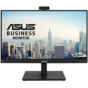 ASUS BE24EQSK Video Conferencing Monitor 23,8 Full HD IPS Frameless, Webcam Full HD, Mic Array, Stereo Speakers, Design Ergonomico,HDMI,Eye Care,Filtro Luce Blu,Flicker Free,Montabile a parete