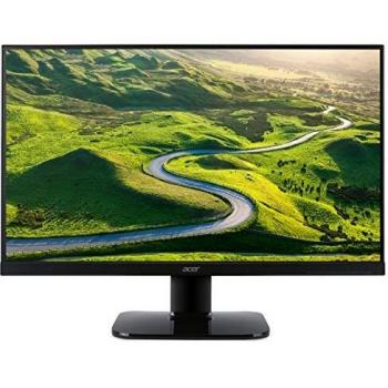 Acer KA270HAbid Monitor da 27”, Display Full HD (1920x1080), Frequenza 60 Hz, Formato 16:9, Contrasto 100M:1, Luminosità 300 cd/m², Tempo di Risposta 4ms, VGA, DVI (w/HDCP), HDMI, Nero