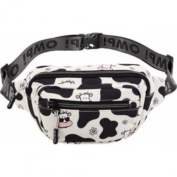 Oh My Pop! Riñonera Cow Glaze Beige