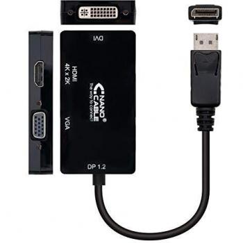 Nanocable 10.16.3301-BK/ Displayport Macho