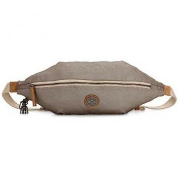 Kipling YOKU, Bolsa Tiempo Libre y Sportwear Mujer, Gris (Fungi Metal), Única