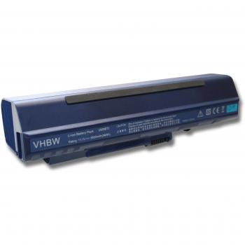 Batteria Li-ion 8800 mAh 11.1 V Blu Scuro per Acer Aspire One D210
