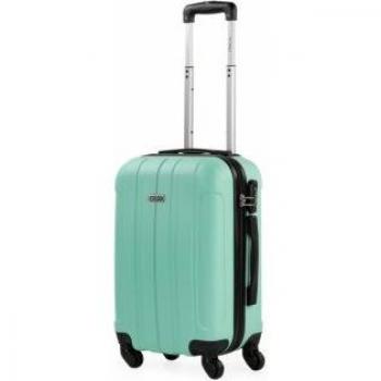 ITACA. Maleta Cabina de Viaje Rígida 4 Ruedas verde