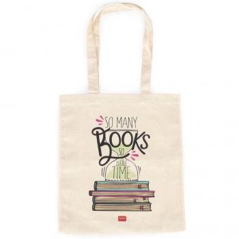 Bolsa de algodón Legami Booklover