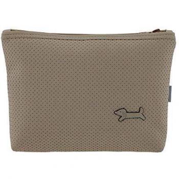 Bolsa de Aseo Paris Camel 6x28x20 cm