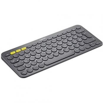 Logitech K380 Tastiera Bluetooth, Layout Tedesco ‎Qwertz, Nero