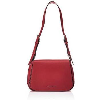 Bolso de Hombro Calvin Klein Punched SML, Rojo