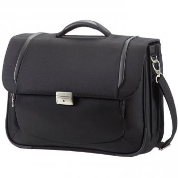 Samsonite X'Blade Business 2.0 Briefcase 3 Gussets 16 Maletines, 18 L, Negro (Negro)