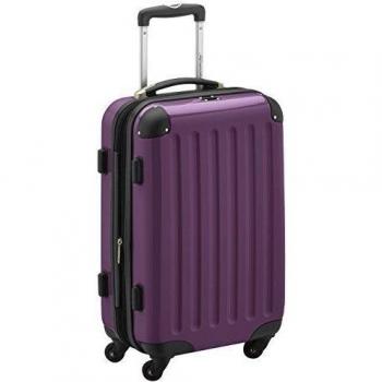 Hauptstadtkoffer Alex, Maleta de Mano Rígida, Morado, 55 cm