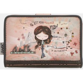 Cartera Anekke Mediana Peace & Love con Solapa