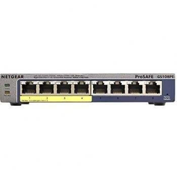 Netgear Switch PoE 8 Ports Unmanaged GS108PE