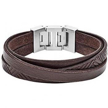 Fossil Pulsera de Cuero para Hombre JF02999040