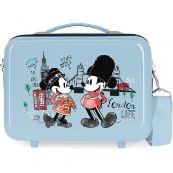 Joumma Bags Neceser Infantil ABS Mickey & Minnie Londres